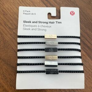 Lululemon Sleek and Strong Hair Ties - 6 Pack